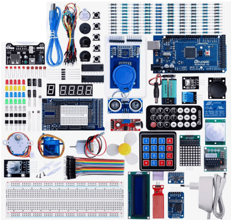 Kit De Inicio Arduino ARDUINO - KIT de inicio completo MEGA 2560 - Tienda Camp Tecnologico